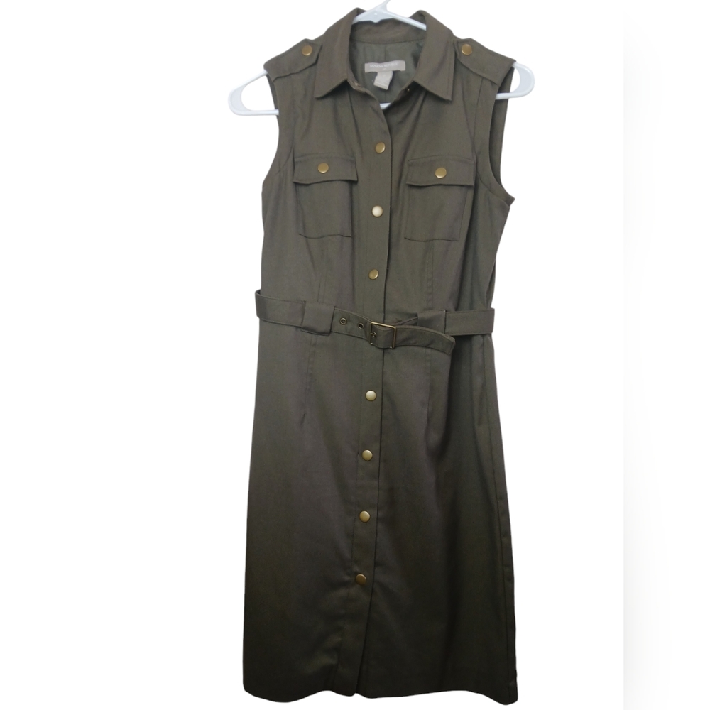 Banana Republic Olive Midi Dress